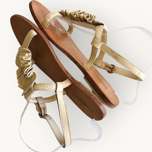 Chocolat Blu Ruched Sandals - Picture 7 of 11